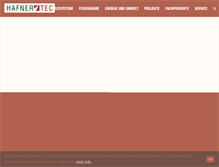 Tablet Screenshot of hafnertec.com
